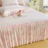 2026 Novo Modelo Feijão de Gelo Polímero Resfriamento Impresso Saia de Cama Estilo Tapete de Resfriamento Conjunto de Três Peças - Sombra da Lua