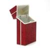 Nueva Caja de Cigarrillos Perlada, Conveniente Caja de Cigarrillos de 20 Paquetes con Pieza de Flash y Tapa de Apertura Automática, Caja de Cigarrillos Esmerilada de Plástico ABS