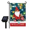 Bandera de Jardín Navideña Decoración Exterior para Patio Banner Decoración para Fiestas Navideñas Suministros al por Mayor