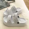 Chinelos Japoneses Versáteis para Exterior, Limpos e Simples, com Tiras Duplas de EVA para Mulheres, Verão, Sola Grossa, Leves, Confortáveis, Sapatos de Praia