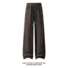 Otoño 2026 Nuevo Estilo Base Blanca Imitación Old Money Pantalones de Pierna Recta M-5XL HK261148-Especial P38