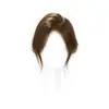 Postizo para Mujer, Ligero e Invisible Sin Costuras Extensión de Cabello, Aumenta el Volumen del Cabello, Parche de Costura de Cabello Invisible, Postizo Pequeño en Forma de T con Cinta Mágica
