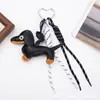 Nuevo Colgante Bolso Perro Dachshund de PU Estilo Miu Oso Erizo Llavero Decoración Accesorios de Cuero de Comercio Exterior Venta al por Mayor