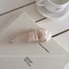Pinza de Plátano de Malla Plegada Estilo Coreano, Pinza Vertical para Mujeres, Herramienta Suave para Fijar Coletas Altas, Elegante Pinza para el Cabello para la Parte Posterior de la Cabeza