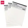 [Deli 2] [1 Paquete] Deli 3428 Papel Borrador Oficina Escritura 16K 20 Hojas Papelería Doble Raya