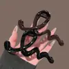 Pinza para el pelo de onda vintage para mujer, estilo de alta gama 2026, pinza de tiburón grande nueva para cabello grueso, accesorio para el cabello