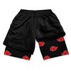 Shorts da Série Dragon Ball Estampa Digital 3D Calças de Praia de Camada Dupla para Adultos E-commerce Transfronteiriço Amazon Quente Fábrica