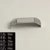 Venda Direta de Fábrica Francês Alto Padrão Luxo Leve Multicor Prata Galvanizado Móveis Gaveta Armário Porta Pequena Puxador Puxador de Guarda-Roupa