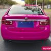 Película Crystal super brilhante vermelho rosa para mudança de cor de carro modificação de veículo película de mudança de cor de pintura de corpo inteiro atacado preço original