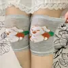 Rodilleras Finas de Verano para Niños, Protector de Rodilla Anticaídas para Deportes al Aire Libre para Niños y Niñas, Calcetines para Bebés, Calcetines de Media Pantorrilla para Niños