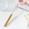 Ferramenta de Arte para Unhas Bastão Misturador de Gel Full-Diamond Criativo de Alta Qualidade, Bastão Misturador de Gel, Bastão Misturador de Cor de Unha, Bastão Removedor de Gel de Esmalte em Aço Inoxidável
