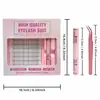 Set de pegamento para pestañas postizas transfronterizo, gran capacidad, aire fresco, pestañas postizas oblicuas voladoras, maquillaje ligero, muy recomendado para una sensación ligera