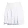 Cosleaf/Coriff Falda Deportiva para Mujer Transpirable Fitness Falda Plisada Antideslumbrante Falsa de Dos Piezas Culottes de Yoga