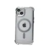 Adecuado para Apple 17 Nueva Funda Magnética Electroplateada de Acrílico para Teléfono Ip16Pro Airbag Anti-Caída 11/12/13/14