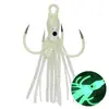 Atacado Anzóis Luminosos de Quatro Ganchos, Quatro Garras, Quatro Âncoras com Iscas para Polvo Lulas e Anzóis Jig para Pesca de Fundo