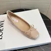 Pele de Ovelha~5cm Sapatos Baixos que Aumentam a Altura para Mulheres Baixinhas, Sapatilhas Elegantes Quadradas com Laço e Boca Rasa, Mocassins Baixos