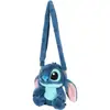 Mochila de Pelúcia com Costura no Ombro/Costas