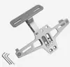 Soporte Retráctil de Aleación de Aluminio para Matrícula de Automóviles, Aeronaves y Motocicletas; Soporte de Marco para Placa de Matrícula Trasera con Calidad Fundida a Presión