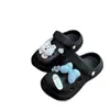 Zuecos de EVA de Venta Caliente para Exteriores que Aumentan la Altura para la Temporada de Regreso a Clases, Sandalias Cerradas Elegantes y Modernas para Playa, Antideslizantes y Transpirables para Mujer