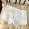 Pantaletas de Seguridad Sin Costuras con Forma de Durazno que se Ajustan a la Cadera para Niñas, Calzoncillos tipo Boxeador de Algodón en la Entrepierna para Mujer 7A