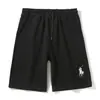 Pantalones Cortos de Algodón Finos, Pantalones Cortos Versátiles Casuales Paul Sports para Hombre, Pantalones de Cinco Puntos Rectos Sueltos de Algodón Puro de Verano con Bordado
