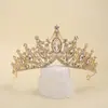 Tiara Coroa Noiva Celebridade da Internet Mesmo Estilo Ano Dezoito Cerimônia Adulta Coroa de Aniversário Princesa Coroa de Performance de Fada Joias