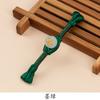 Novo Cheongsam Chinoiserie Botão de Prato Porta-Flor Enrolamento de Miçangas Fivela de Uma Palavra Fivela Decorativa Dinastia Han Botão Retrô Tecido à Mão