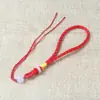 Alças, Alças Trançadas à Mão, Acessórios de Lanyard para Carro, Corda com Pingente de Poliéster Bodhi, Ponto de Venda Quente de Barraca de Jade