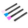 Cepillo de silicona para mascarillas de belleza, varilla negra, herramienta de belleza, cepillo para mascarillas, cabezal suave, cepillo de silicona, varilla de ajuste para mascarillas.
