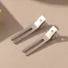 Pinza para el cabello sin costuras para levantar la raíz, herramienta para cabello esponjoso, pinza de posicionamiento de pico de pato para flequillo, pinza de estilismo para maquilladores, accesorio para el cabello horquilla