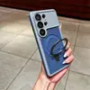 Funda magnética Armor para Samsung S26Ultra S25Ultra Anticaídas S24Ultra Funda Protectora