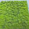 Césped de Musgo Artificial DIY Decoración de Paisaje Interior Césped Permanente Falso Musgo Artificial Planta Verde Decoración en Maceta