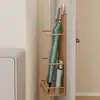 Estante para Paraguas sin Taladro para Uso Doméstico, Gadget Soporte para Paraguas para Entrada, Estante para Paraguas Ultradelgado Montado en la Pared