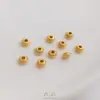 Cuentas Sueltas Chapadas en Oro Separadores Cuentas de Ábaco Cuentas con Esquina Cortada Estrella de Cinco Puntas Corazón Trébol Separadores para Joyería de Cuerda DIY