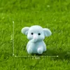 Terrario de musgo, osito creativo en miniatura, figuritas de animales de cerdo y conejo, accesorios decorativos DIY de paisajismo para jardinería, mini adornos
