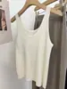 Loja Oficial Shanghai Dan Nong / Colete de Tricô Fino Macio Aderente de Lã Merino Feminino Novo Estilo Primavera e Outono Pode Ser Usado por Fora