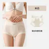 Ropa interior de mujer jacquard de encaje 10A entrepierna extendida antibacteriana cintura alta control de abdomen realce de glúteos sexy deseo puro ropa interior sin costuras