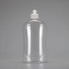 Botella de plástico PET transparente de 500 ml para limpiador de pisos al por mayor, botella de plástico para detergente para ropa, botella para líquido limpiador de azulejos