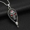 Venta caliente de Temu al por mayor transfronteriza colgante de ojo de calavera india vintage accesorios de collar estilo europeo y americano