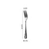 Explosiones transfronterizas Calavera de Halloween Vajilla de acero inoxidable Serie 1010 Cuchillo tenedor cuchara Cuchara tenedor pública Traje de servicio