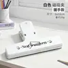 Nuevo clip magnético de cola larga para cuenta manual color macarrón plástico clip magnético para cuenta manual columpio estudiante Clip para facturas y papeles de examen