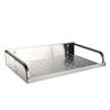Suministro Directo de Fábrica Estante de Acero Inoxidable Engrosado Ensanchado Estante de Almacenamiento para Cocina Baño Bandeja Estante para Enrutador Purificador de Agua