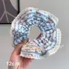 Elástico de Cabelo para Meninas com Coque, Lindo Acessório de Cabelo, Design de Coração Doce, Novo Elástico de Cabelo Flor de Cabelo de Alto Valor