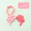 Molde para Galletas de Dibujos Animados de Flores, Corte a Presión Estéreo, Imitando Flores Reales de Primavera, Herramienta Hecha a Mano para Hornear Fondant, Imán para Refrigerador