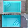 Piscina Pequeña Prefabricada de Fibra de Vidrio para Jardines de Villas Exteriores, Venta Directa de Fábrica, No Requiere Instalación