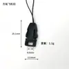 Cordón para Teléfono con Mosquetón Integrado, Clip de Mina Terrestre, Clip de Avión de Cabeza Plana de 6 Puntos, Accesorios de Cuerda, Cable USB, Clip de Boca de Pez