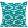 Fronha Listrada Transfronteiriça Capa de Almofada para Decoração de Casa Capa de Almofada Lombar Fronha de Sofá Design Geométrico Abstrato Suporta Personalização