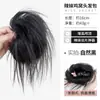 Peluca de Moño Esponjoso para Chica Picante con Lazo para el Cabello, Moño Alto de Cabello Sintético, Postizo Realista