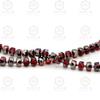 Cuentas de Rueda de Cristal Flash K9 de Austria de 4/6/8/10 mm Cuentas de Vidrio de Cristal Joyería Semiterminada Accesorios con Cuentas
