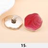 Botones de Plástico, Galvanoplastia Asimétrica, Abrigos de Lana para Mujer, Cortavientos, Abrigos, Estilo Pequeño Fragante a la Moda, Botones con Pie